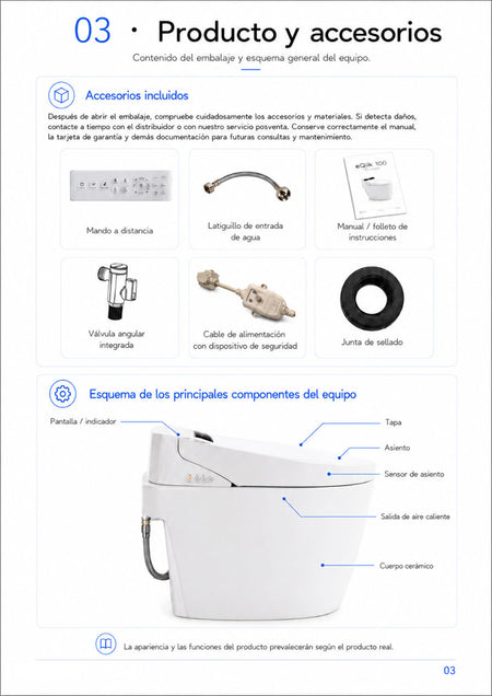 eQiik Pro manual – Product and accessories