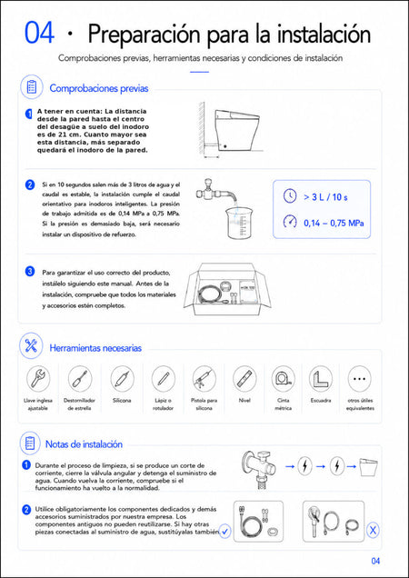 eQiik Pro manual – Preparing for installation