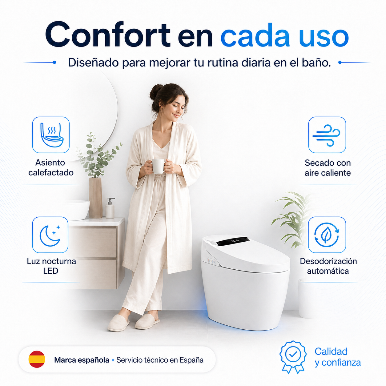 Confort en cada uso con eQiik